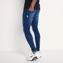Nachhaltige Stretch-Jeans (skinny Fit) – blau verblasst