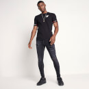 11 Degrees Sustainable Distressed Jeans Skinny Fit – Washed Black