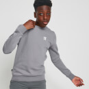 11 Degrees Junior Core Sweatshirt Small Logo – Shadow Grey