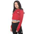 Women's Cropped Taped Pullover Hoodie – Ski Patrol Red