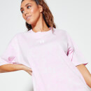 Acid Wash T-Shirt Dress – Pink Acid Wash