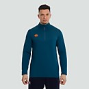 CANTERBURY QUARTER ZIP FLEECE AM BLUE