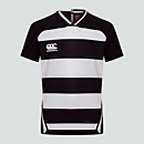 JUNIOR UNISEX VAPODRI EVADER HOOPED JERSEY BLACK