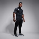 MENS TAPERED POLYKNIT PANT BLACK