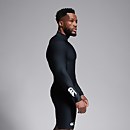MENS THERMOREG TURTLE LONG SLEEVED TOP BLACK