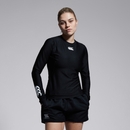 CANTERBURY THERMOREG LONG SLEEVE TOP BLACK