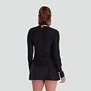 WOMENS THERMOREG LONG SLEEVED TOP BLACK