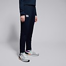 JUNIOR UNISEX STRETCH TAPERED POLY KNIT PANTS NAVY