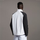 Contrast Panel Lightweight Jacket - White