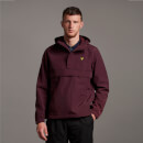 Fleece Lined Nylon Overhead - Burgundy