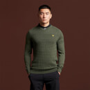 Ayr Merino V-Neck - Cactus Green