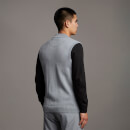 Casuals Knitted Gilet - Mid Flat Grey