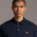 LS Brushed Collar Polo Shirt - Dark Navy