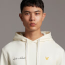 Archive Embroidered Letter Hoodie - Vanilla Ice
