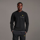 Micro Fleece Crew - True Black