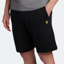 Men's Jet Black Sweat Shorts