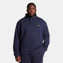 Men's Pullover Hoodie - Navy - Plus