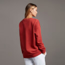 Oversized Sweatshirt - Chilli Red