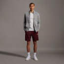 Sweat Short With Contrast Piping - Battle Rust
