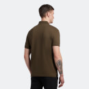 Men's Plain Polo Shirt - Olive