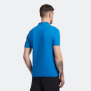 Men's Plain Polo Shirt - Bright Blue