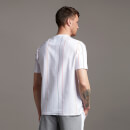 Vertical Stripe T-Shirt - White