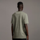 Washed Relaxed Fit T-Shirt with Pocket - Olive