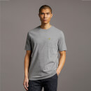 Flecked Textured T-shirt - Mid Grey Marl