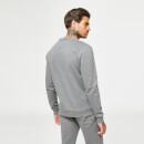 11 Degrees Men's Reflective Logo Sweatshirt - Charcoal Marl/Reflective