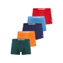 Trunks 5 Pack - Peacoat/Barbados Cherry/Vallarta Blue/Burnt Orange/Pine Grove