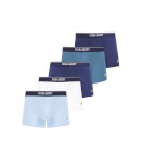 Trunks 5 Pack - Bright White/Chambray Blue/Peacoat/China Blue/Peacoat
