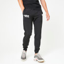 11 Degrees Archie H Cut and Sew Taped Track Pants - Black