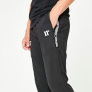 11 Degrees Archie H Cut and Sew Taped Track Pants - Black