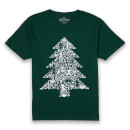 Marvel Christmas Tree Unisex T-Shirt