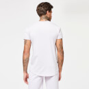 Core T-Shirt (muskelbetonend) – fliederfarben
