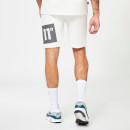 Box Graphic Sweat Shorts – Coconut White