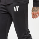 11 Degrees Men's Cut and Sew Track Pants - Black