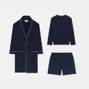 Premium Pyjama Short Set & Dressing Gown
