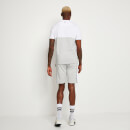 Markenstreifen-Shorts – weißgrau/weiß