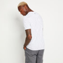 11 Degrees Eleven Degrees Vertical Printed Stripe T-Shirt - White/Black