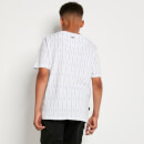 11 Degrees Junior Junior Vertical Stripe T-Shirt – White