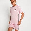11 Degrees Junior Taped T-Shirt - Pink Nectar