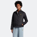 Women's Lightweight Puffer Jacket - Jet Black
