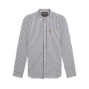 Men's Slim Fit Gingham Shirt - Navy/White