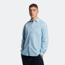 Archive Slub Cotton Shirt - Blue Water