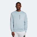Men's Casuals Pocket Sweatshirt - Opal Blue