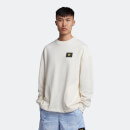 Men's Casuals Gathered Sweatshirt - Off White
