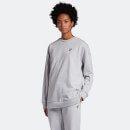 Women's Oversized Sweatshirt - Light Grey Marl