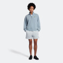 Women's Garment Dye Sweat Shorts - Washed Blue