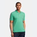 Men's Plain Polo Shirt - Green Glaze